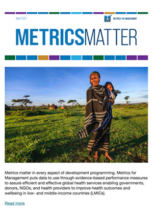 Metrics Matter Newsletter – April 2021