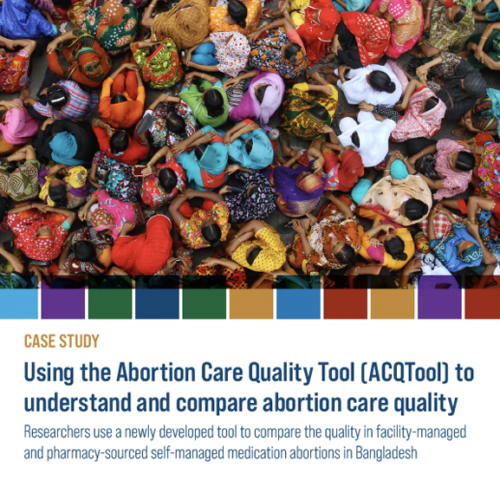Using the Abortion Care Quality Tool (ACQTool) to understand and compare abortion care quality