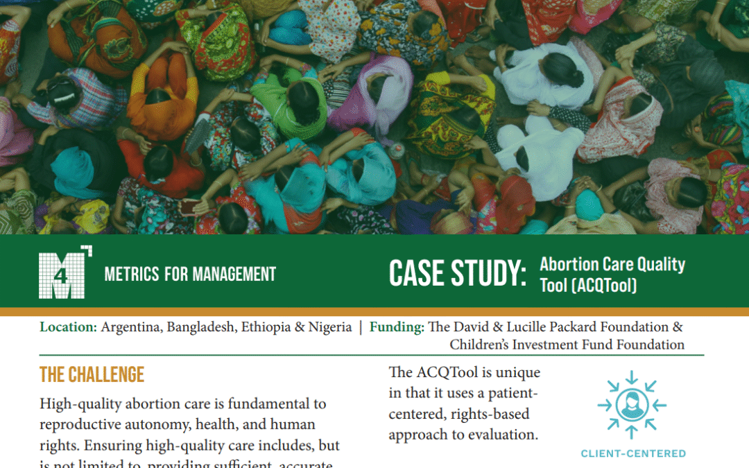 Abortion Care Quality Tool (ACQTool)