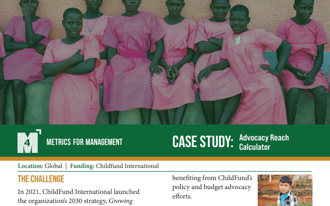 Advocacy Reach Calculator