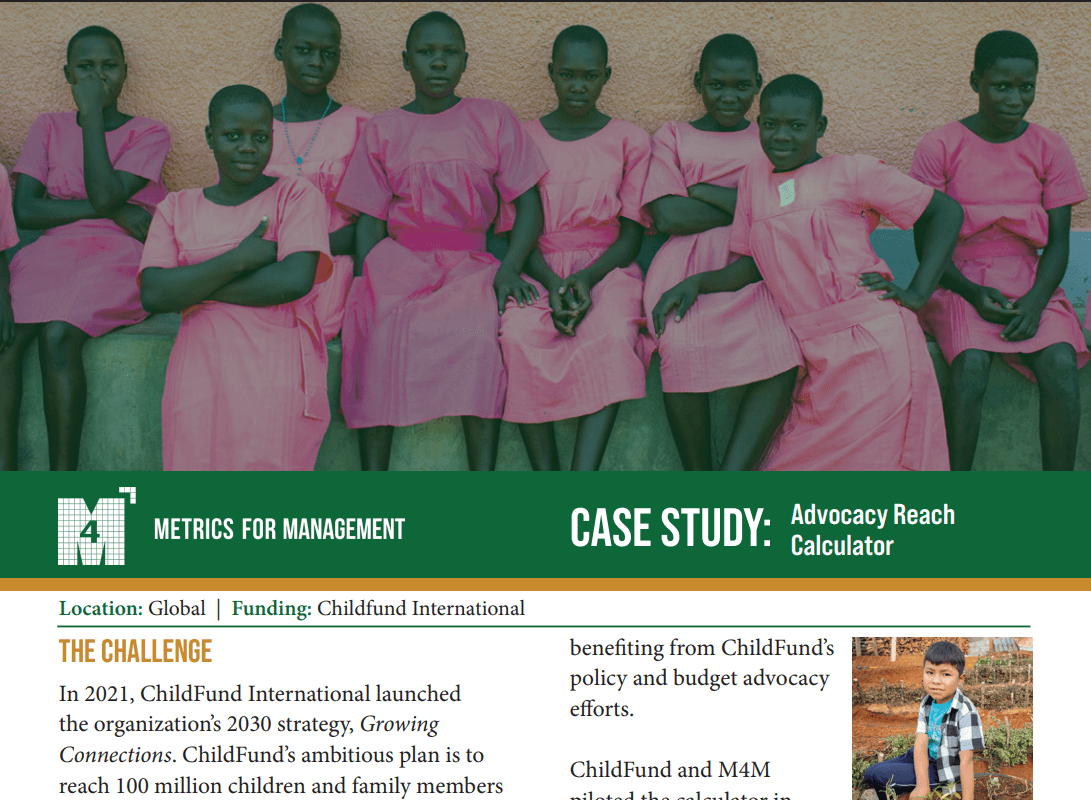 Advocacy Reach