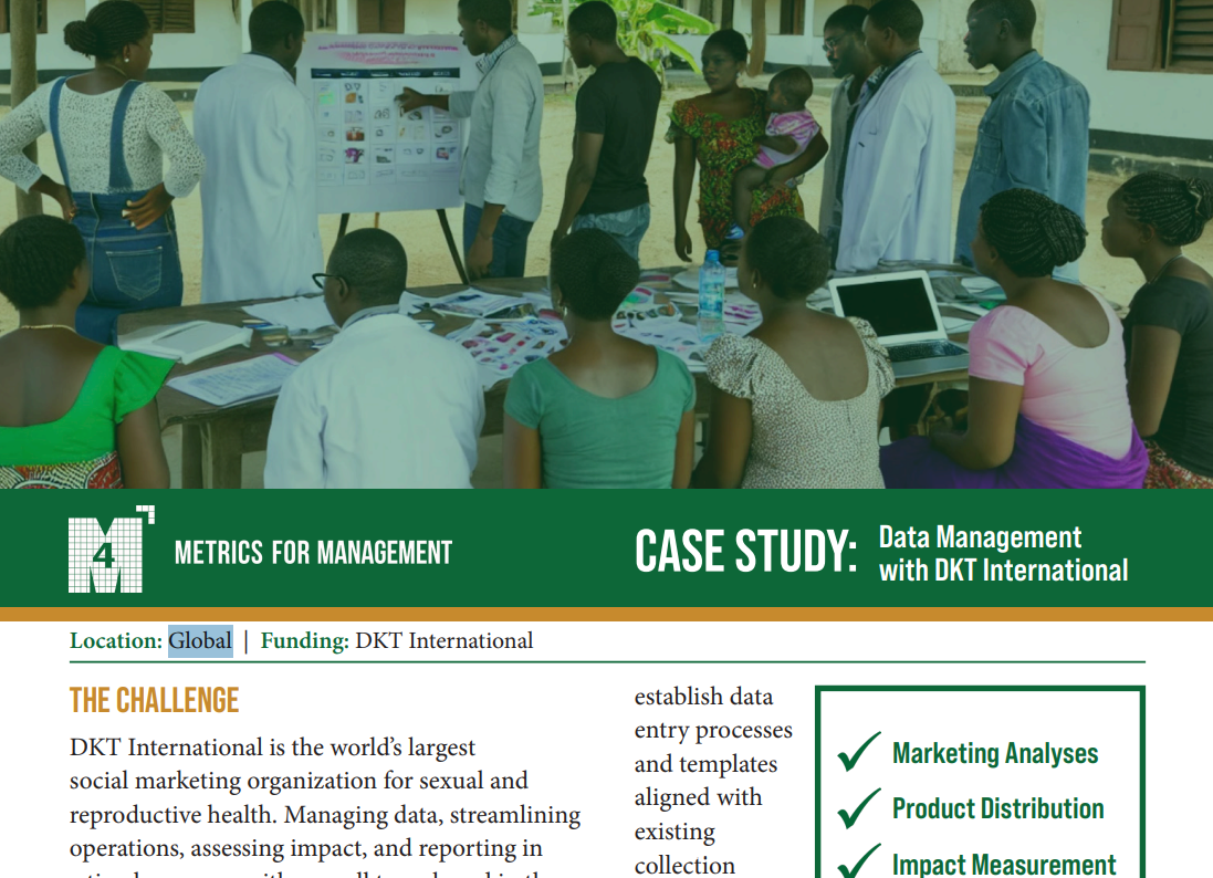 Data Management with DKT International
