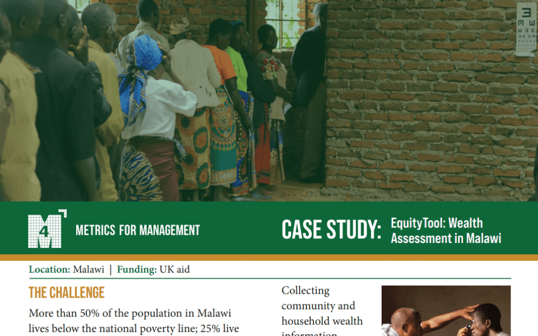 EquityTool: Wealth Assessment in Malawi